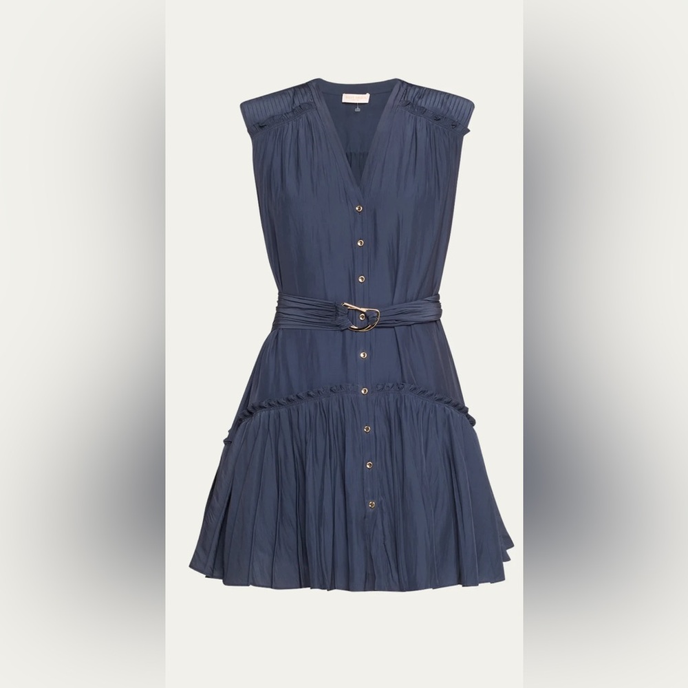 RAMY BROOK
Miley Sleeveless Button-Front Mini Dress